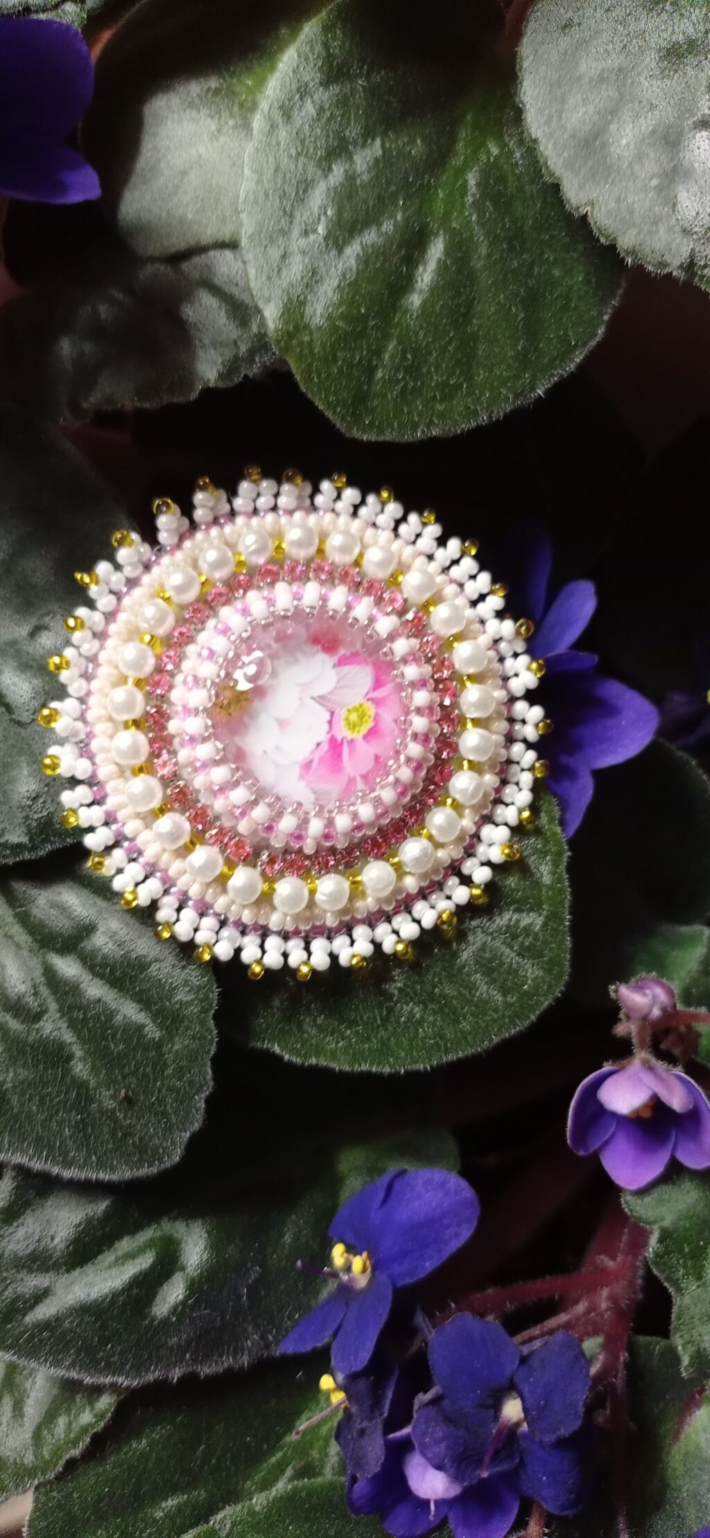 Винтажная брошь