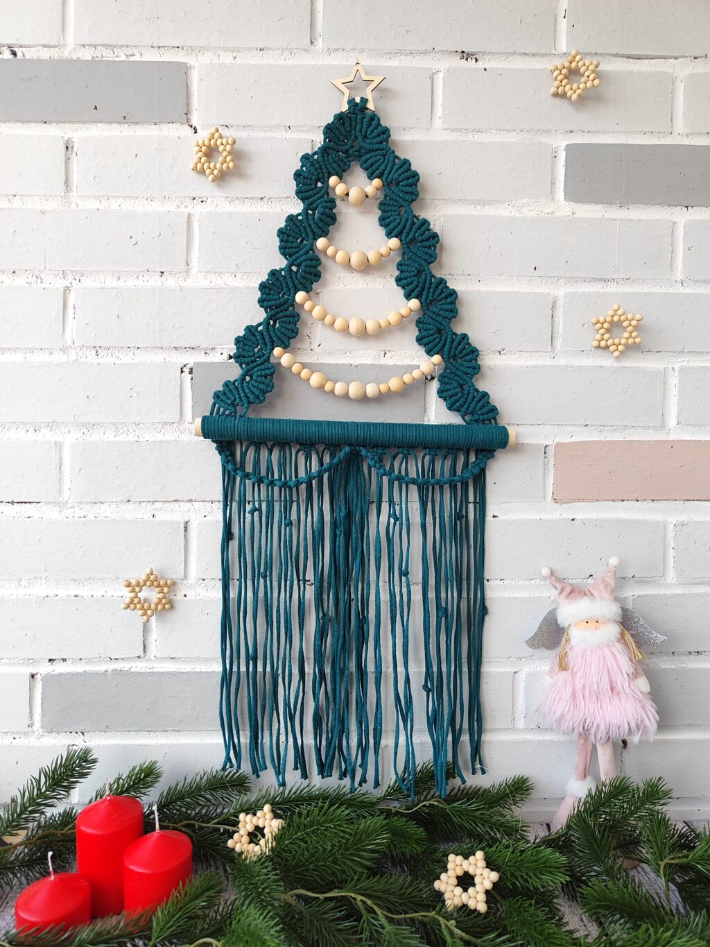 Ёлочка макраме
