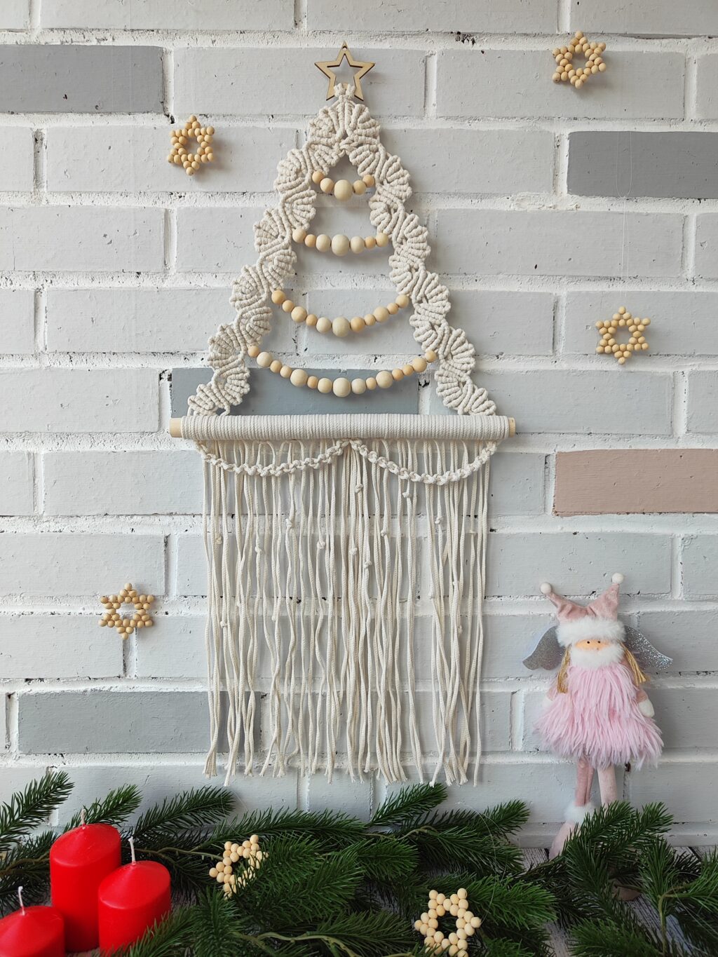 Ёлочка макраме