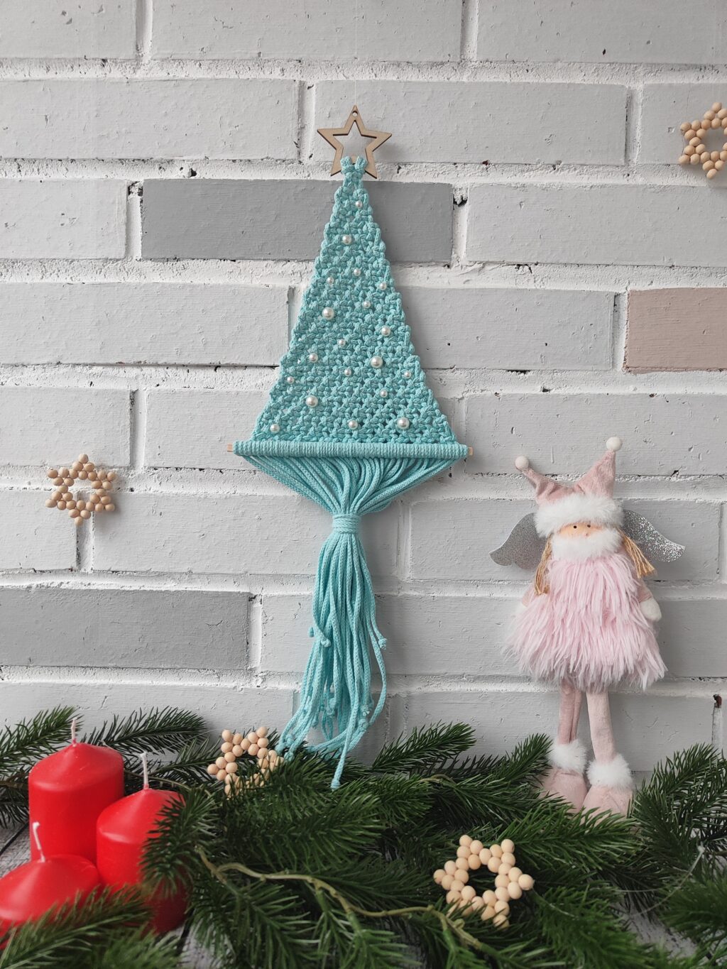 Ёлочка макраме