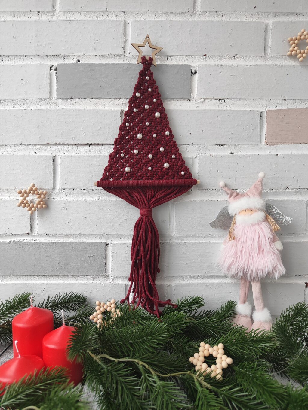 Ёлочка макраме