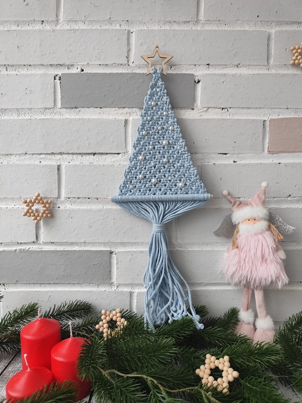 Ёлочка макраме