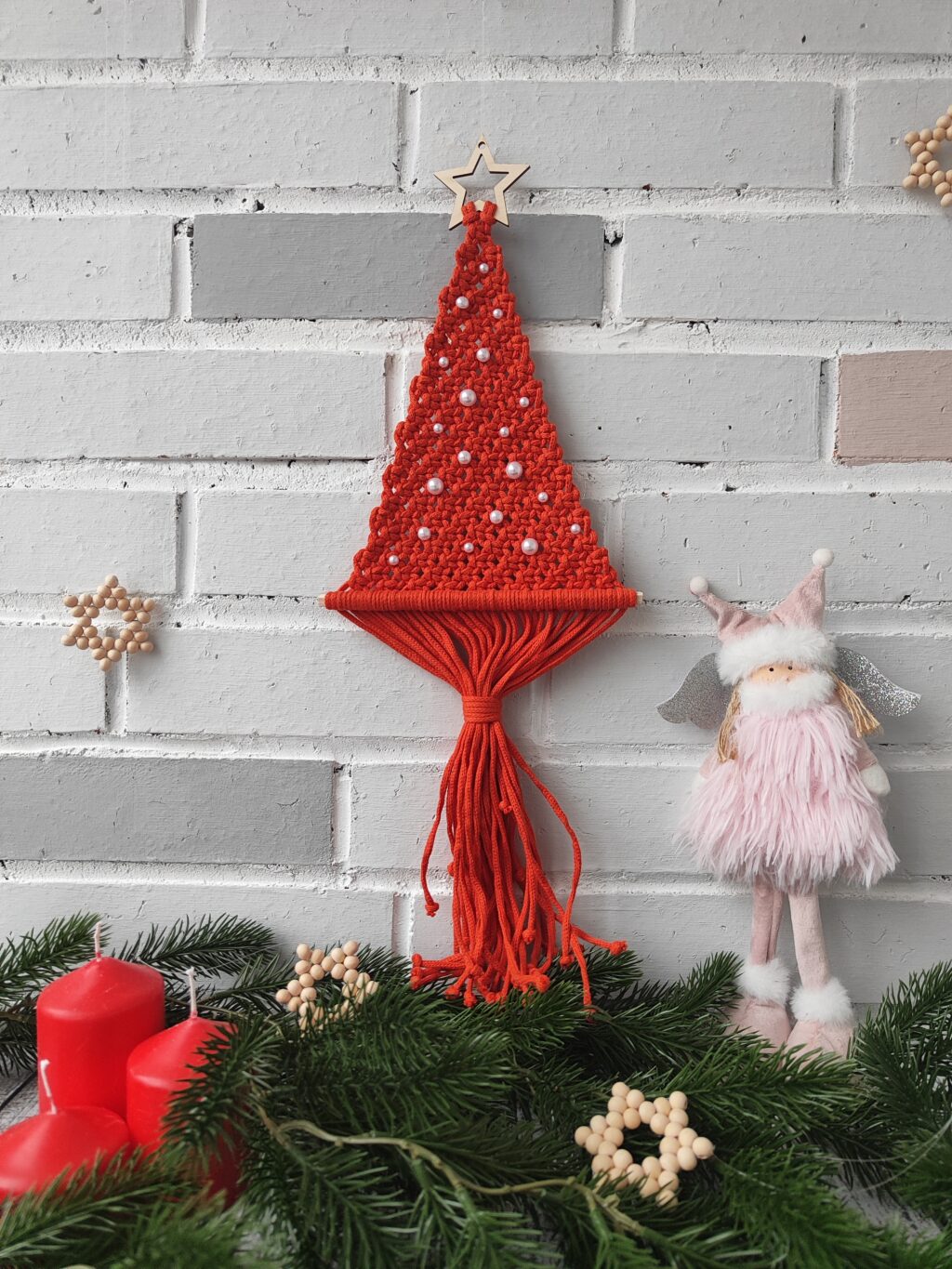 Ёлочка макраме