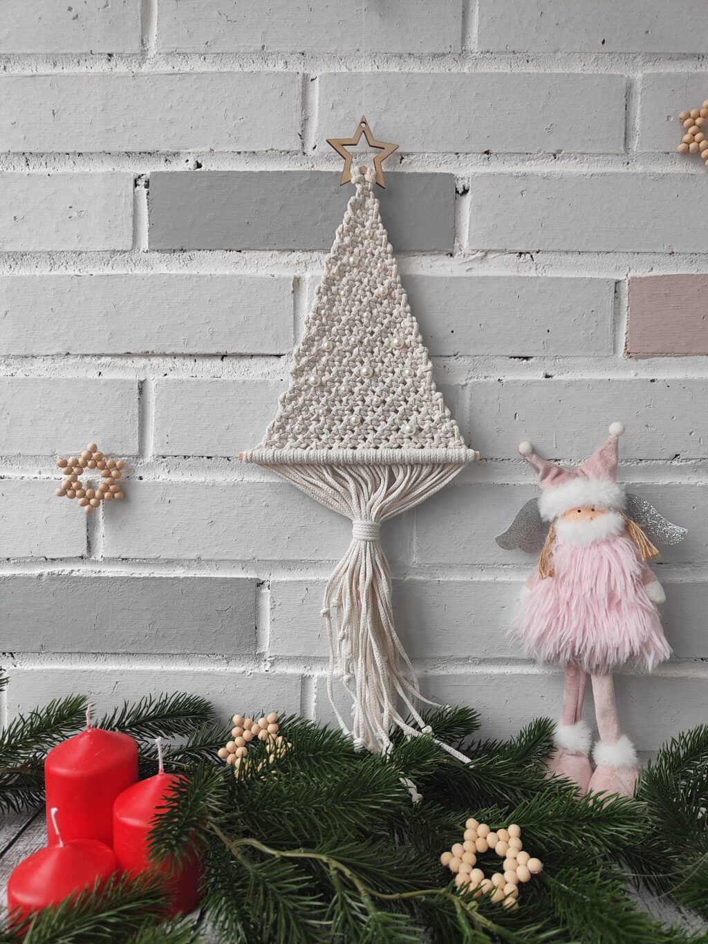 Ёлочка макраме