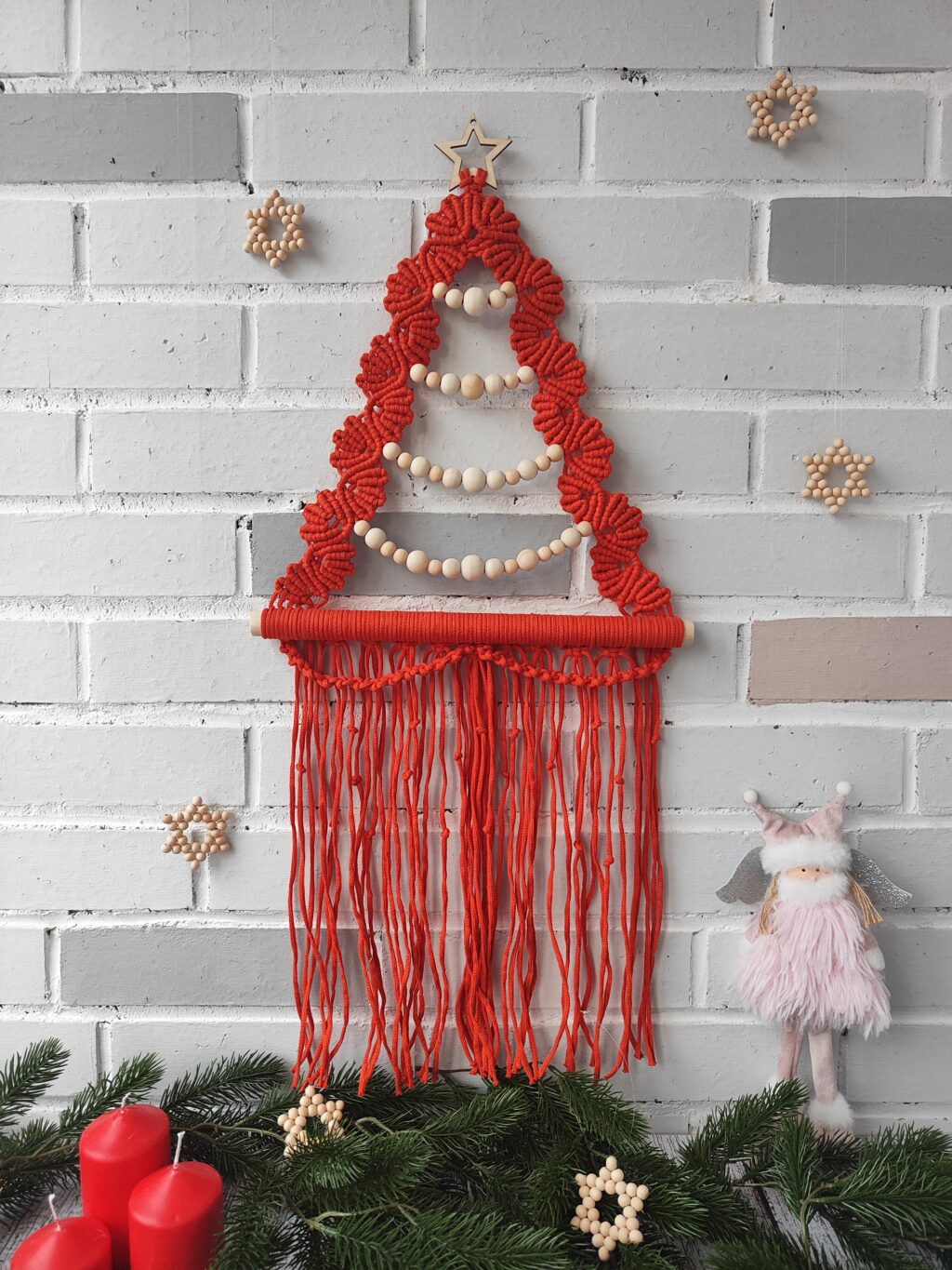 Ёлочка макраме
