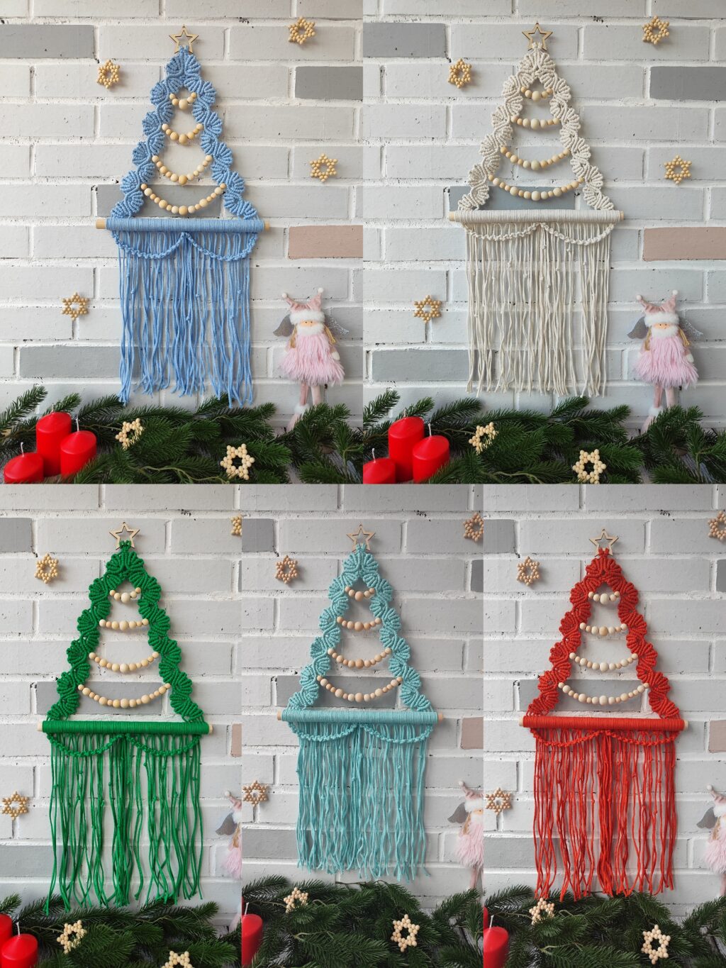 Ёлочка макраме