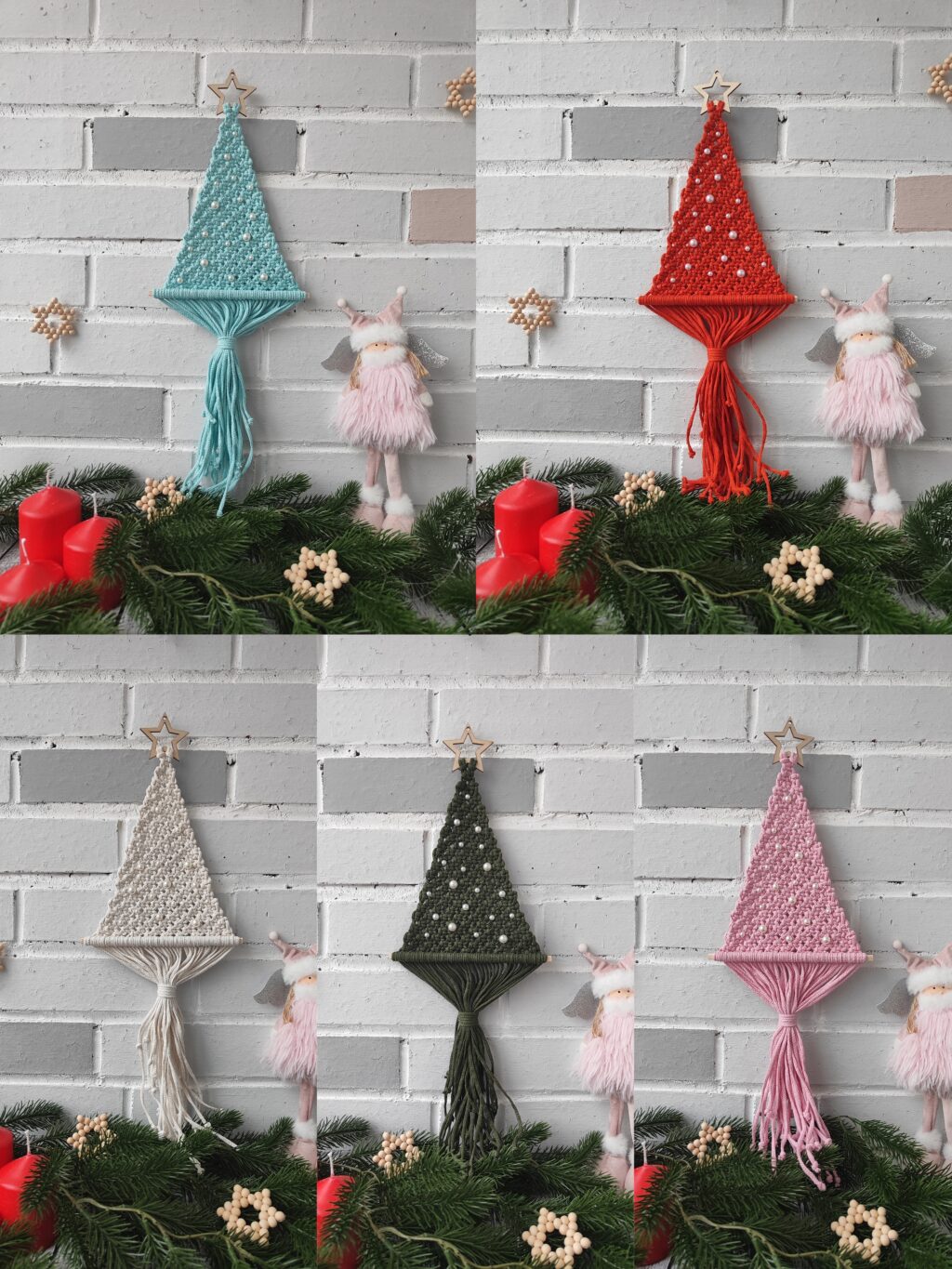 Ёлочка макраме