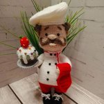 Вязаный повар Кулинар