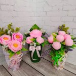 Букет Нежный из мыла