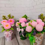 Букет Нежный из мыла