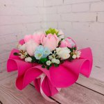 Букет Весенний из мыла