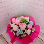 Букет Весенний из мыла