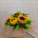 Букет Весенний из мыла