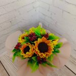 Букет Весенний из мыла