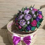 Шкатулка с букетом