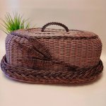 Плетенная хлебница