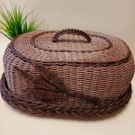 Плетенная хлебница