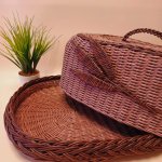 Плетенная хлебница