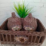 Плетенный набор для кухни