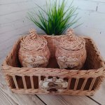 Плетенный набор для кухни