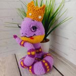 Вязаная змея