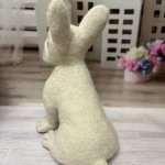 Французский бульдог. Интерьерная игрушка из шерсти