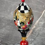 Яйцо интерьерное в стиле МакКинзи