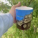 Кружка с танком M3 Stuart