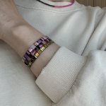 Браслет из японского бисера