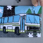 Пазлы с автобусом Berliet Crusair 2