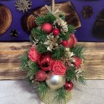 Ёлочка новогодняя 25 см