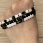 Браслет из японского бисера