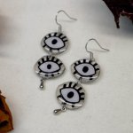 Серьги глаза
