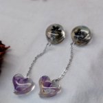 Серьги с цепочкой