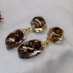 Серьги с камнями