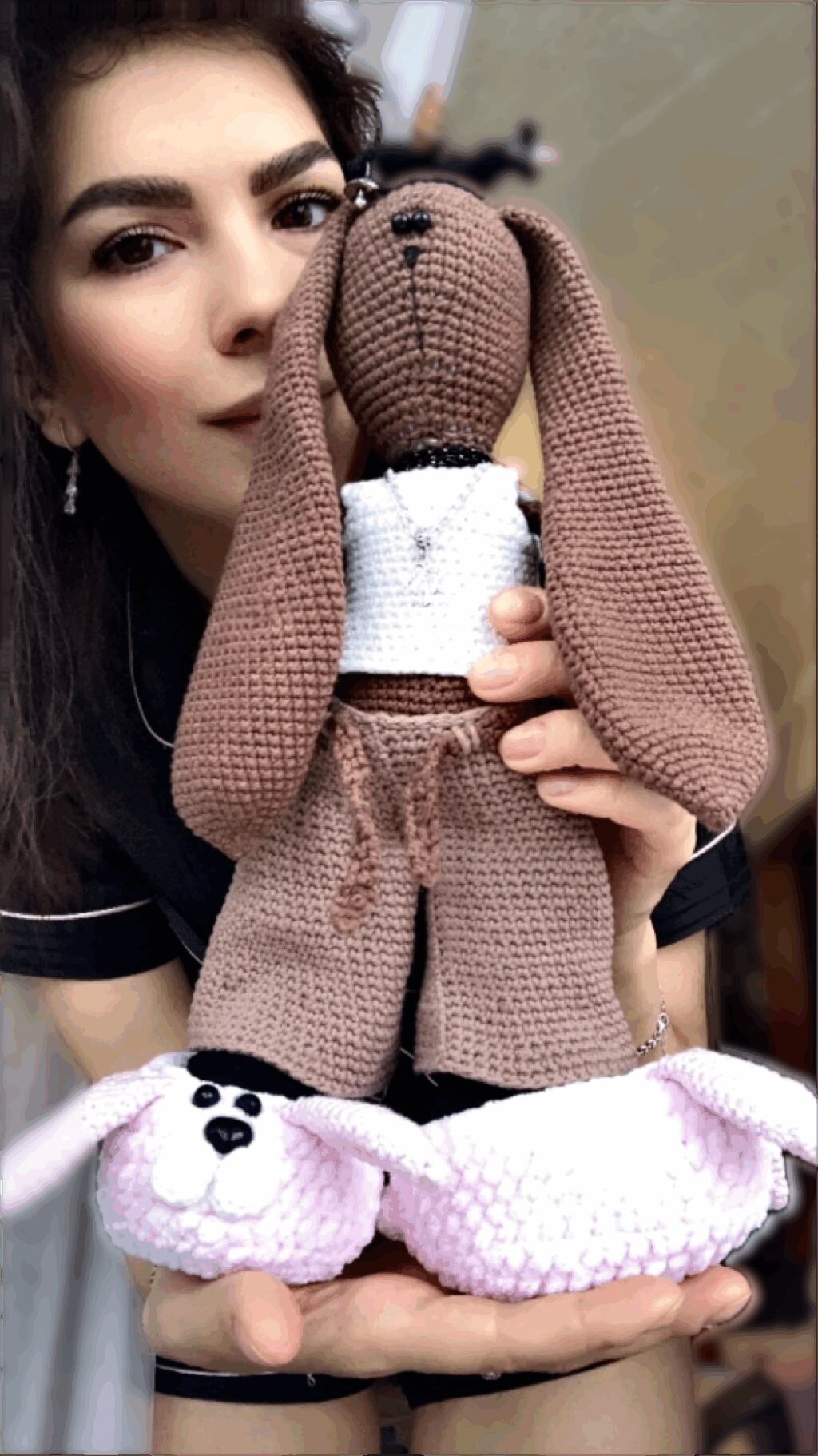 Зайка-тильда «Лог-Дог»