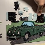 Пазлы с автомобилем Austin-A90