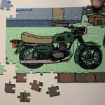 Пазлы с мотоциклом Восход-2