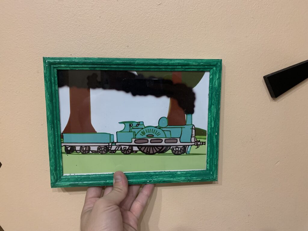 Картина с паровозом Cornwall