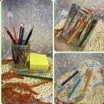 Набор из смолы