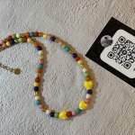 Чокер из микса цветных камней