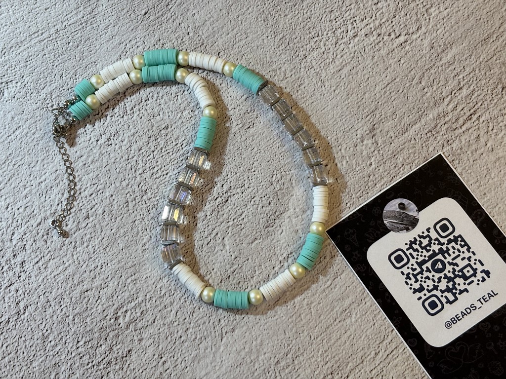 Чокер из каучука Тиффани