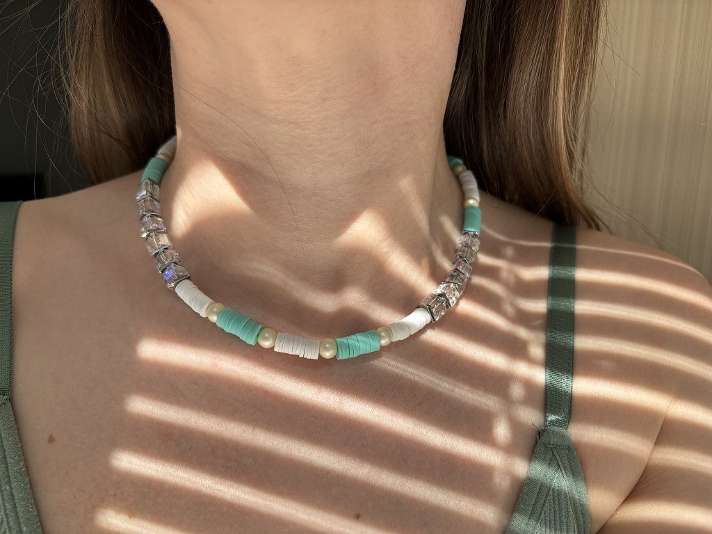 Чокер из каучука Тиффани