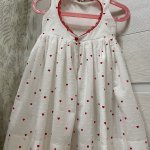Платье детское «Сердечки»