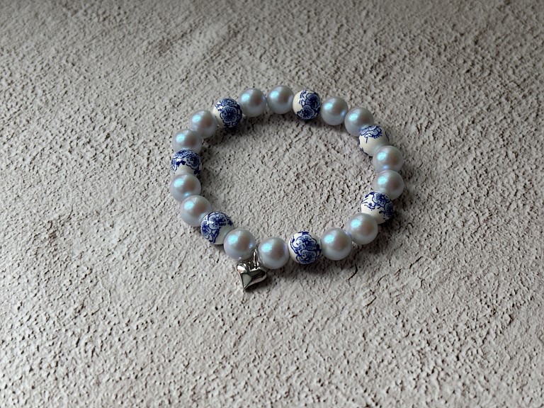 Браслет Гжель