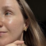 Серьги гвоздики из японского бисера