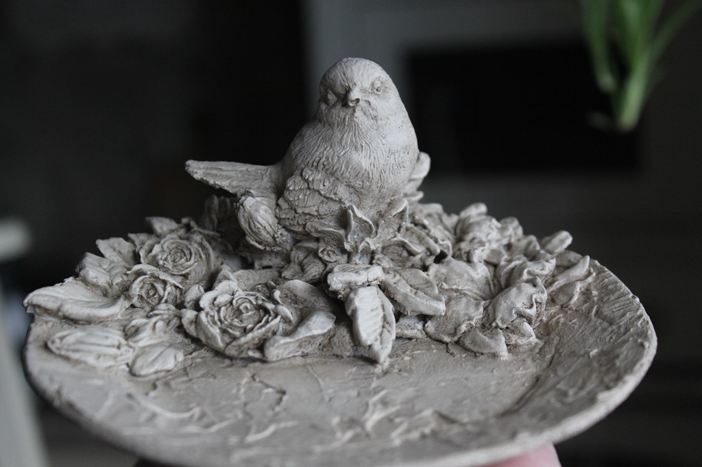 Тарелочка с птичками для мелочей.