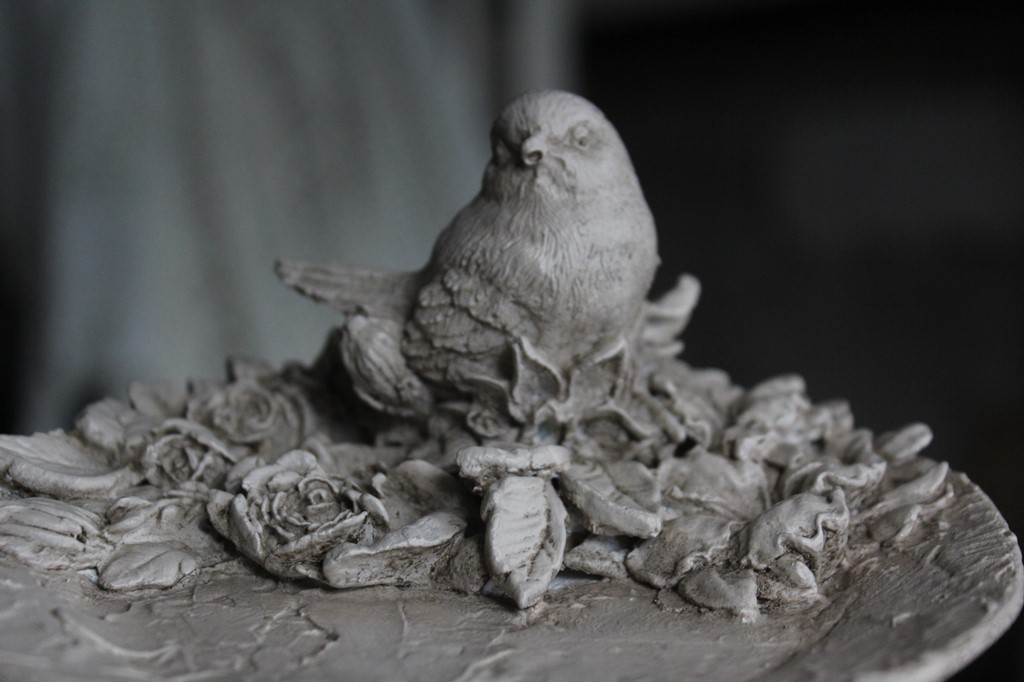 Тарелочка с птичками для мелочей.