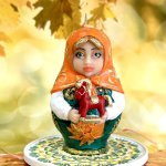 Свеча «МАТРЕШКА С ЛОШАДКОЙ»