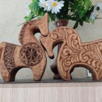 Интерьерные фигурки. Коники — неразлучники